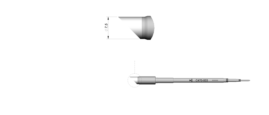 C470003 - Cartridge for T470 Comfort handpiece
